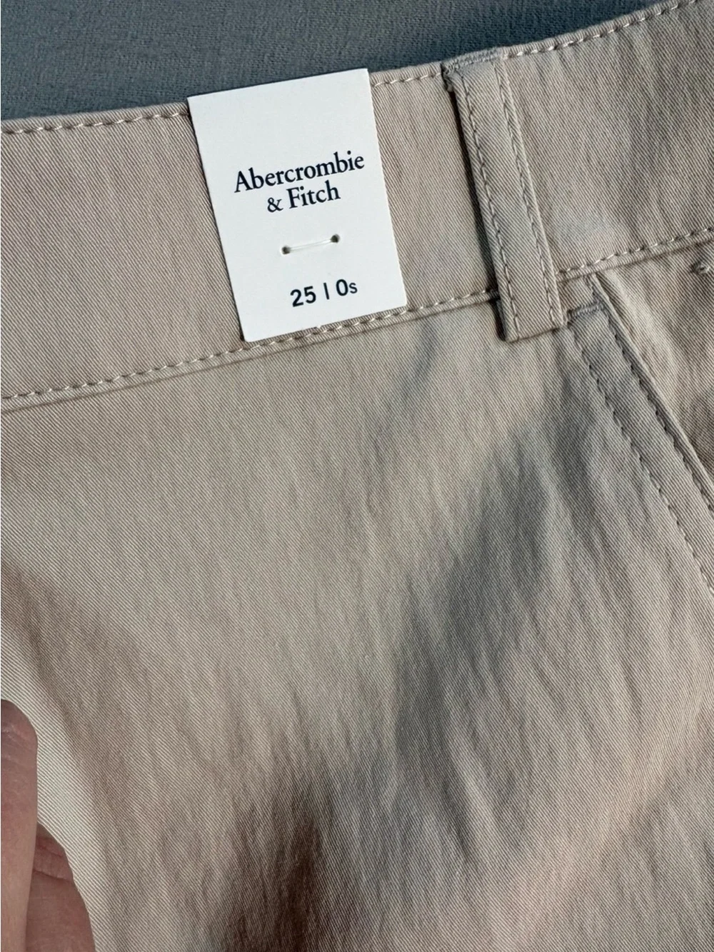 Abercrombie and Fitch Barrel Khaki NWT Pant Size 25 Streetwear Casual - Picture 4 of 9